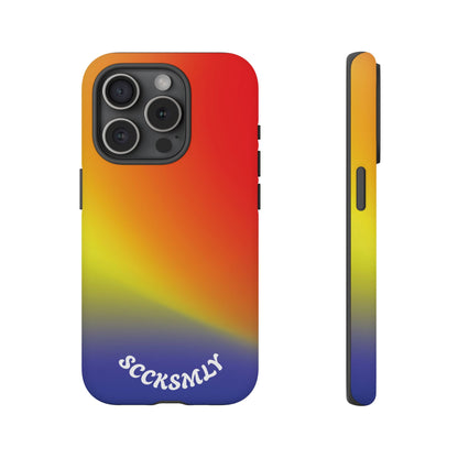 Volcanic Rain Tough Phone Case for Apple