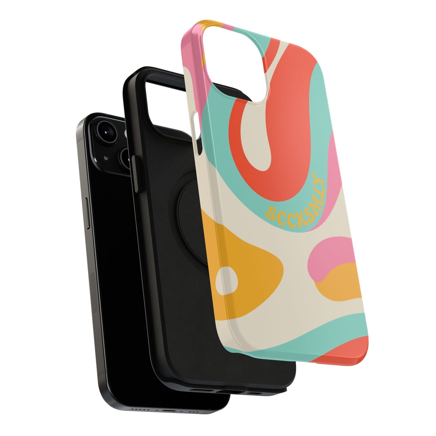 Psychodelic Acid Swirl Phone Case for Apple