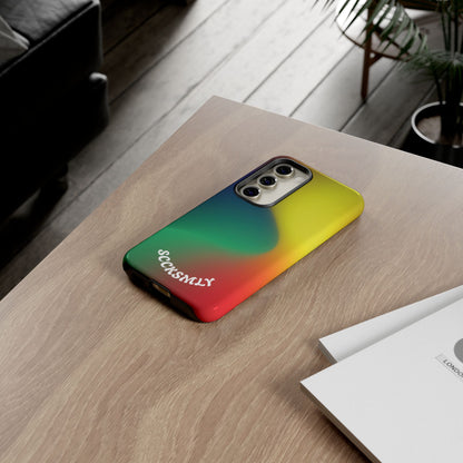 Fruit Stripe Picasso Tough Phone Case for Samsung