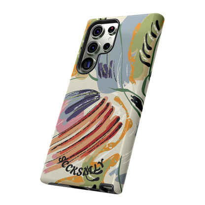 Botanical Strokes Palette Tough Phone Case for Samsung