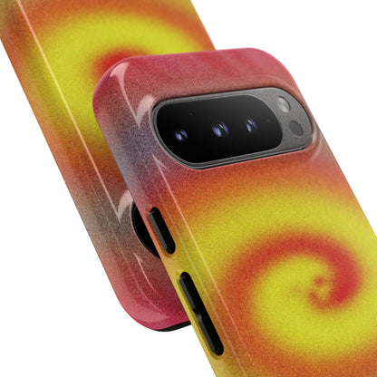 Toxic Spiral Tough Phone Case for Google Pixel