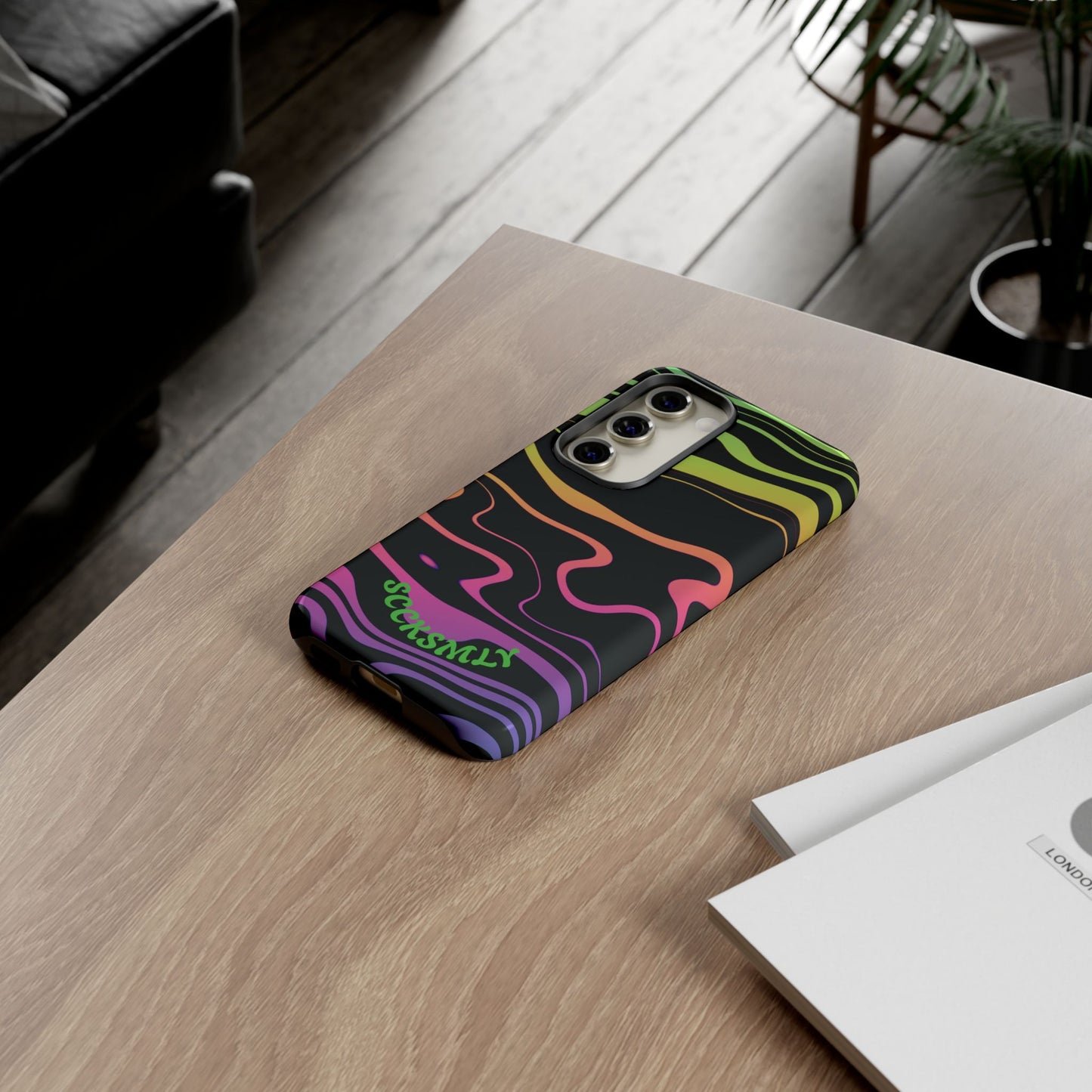 Dark Rainbow Phone Case for Samsung