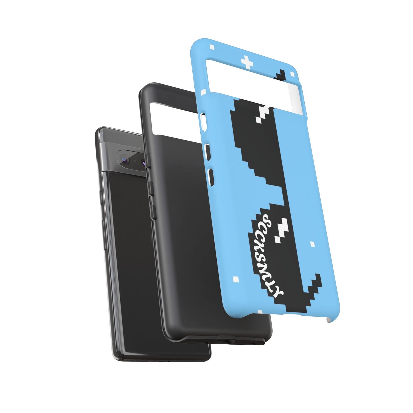 Pixel Glass Tough Phone Case for Google
