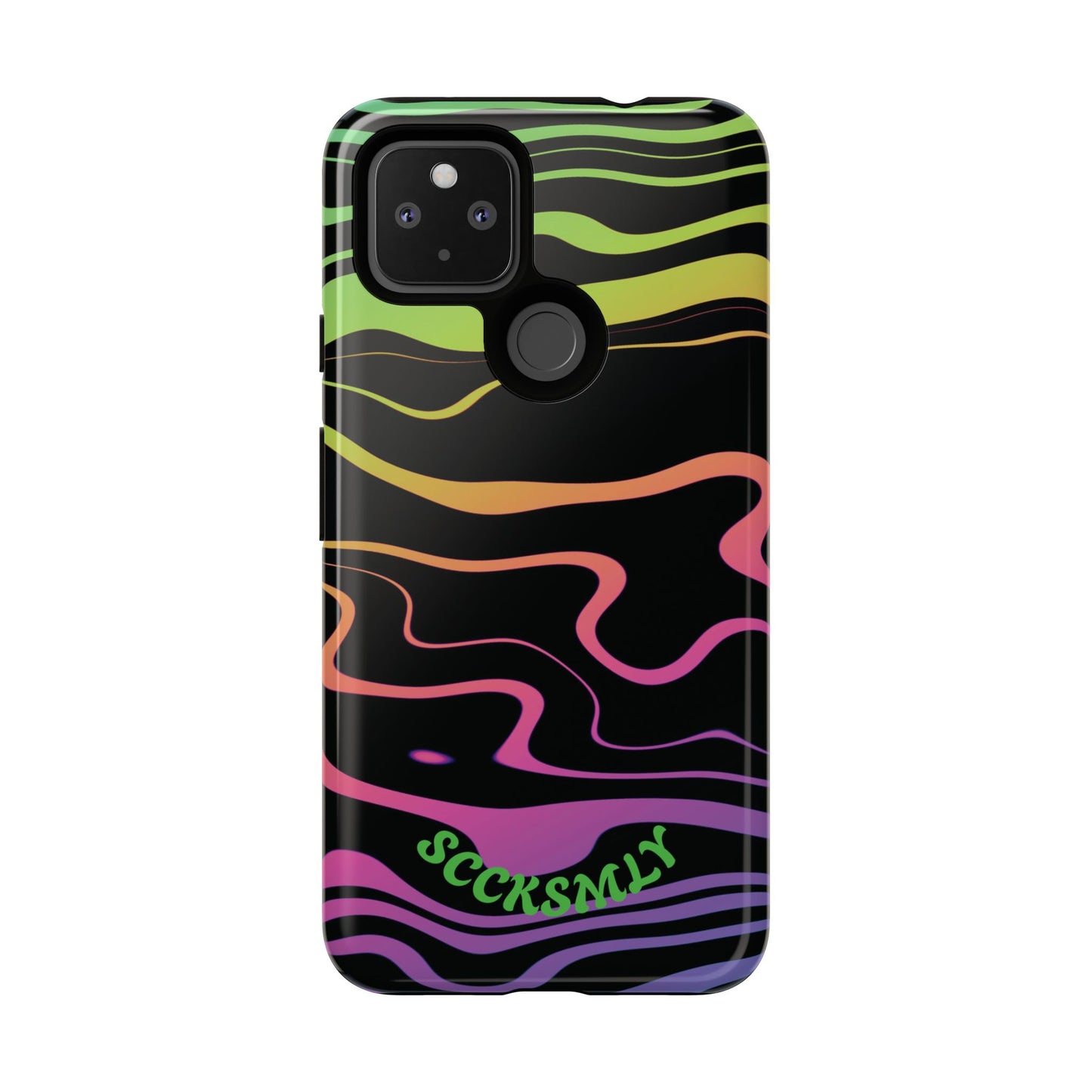 Dark Rainbow Phone Case For Google Pixel