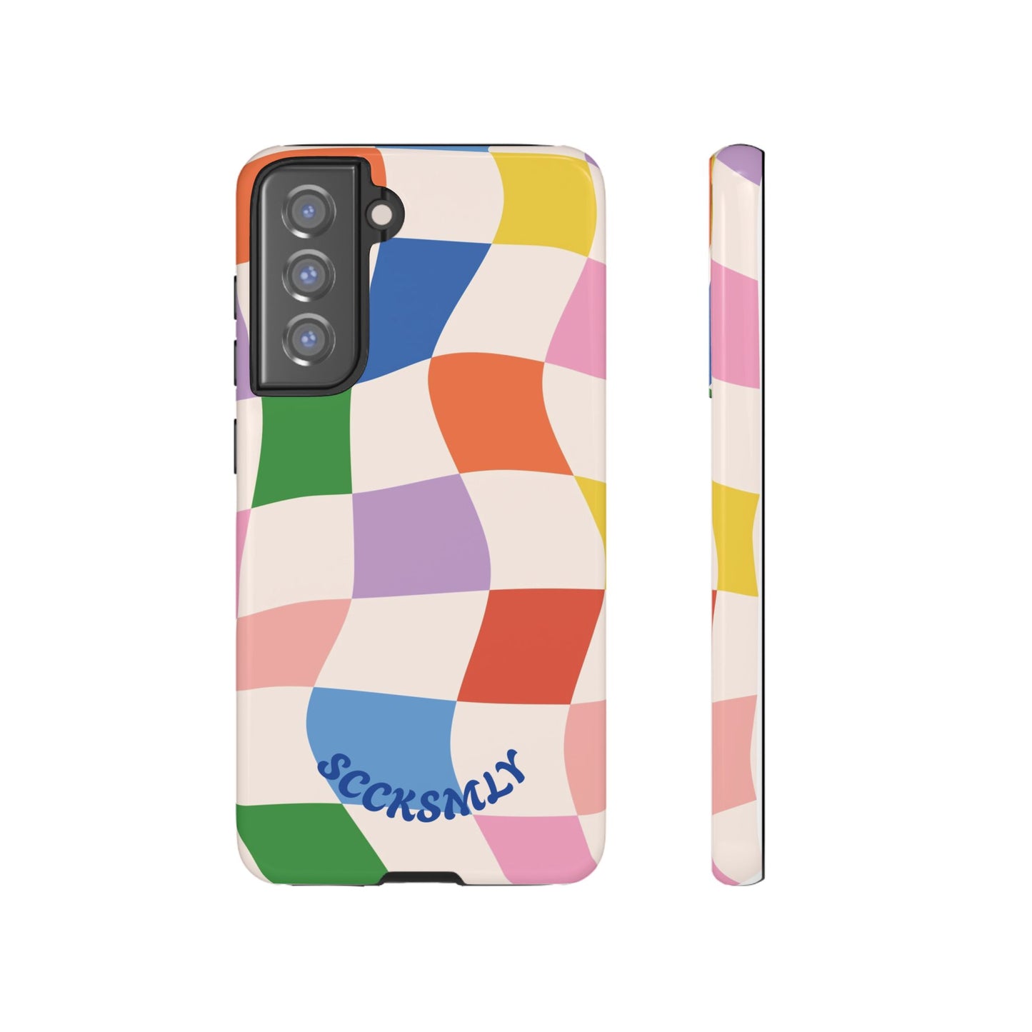 Checker Flicker Phone Case for Samsung