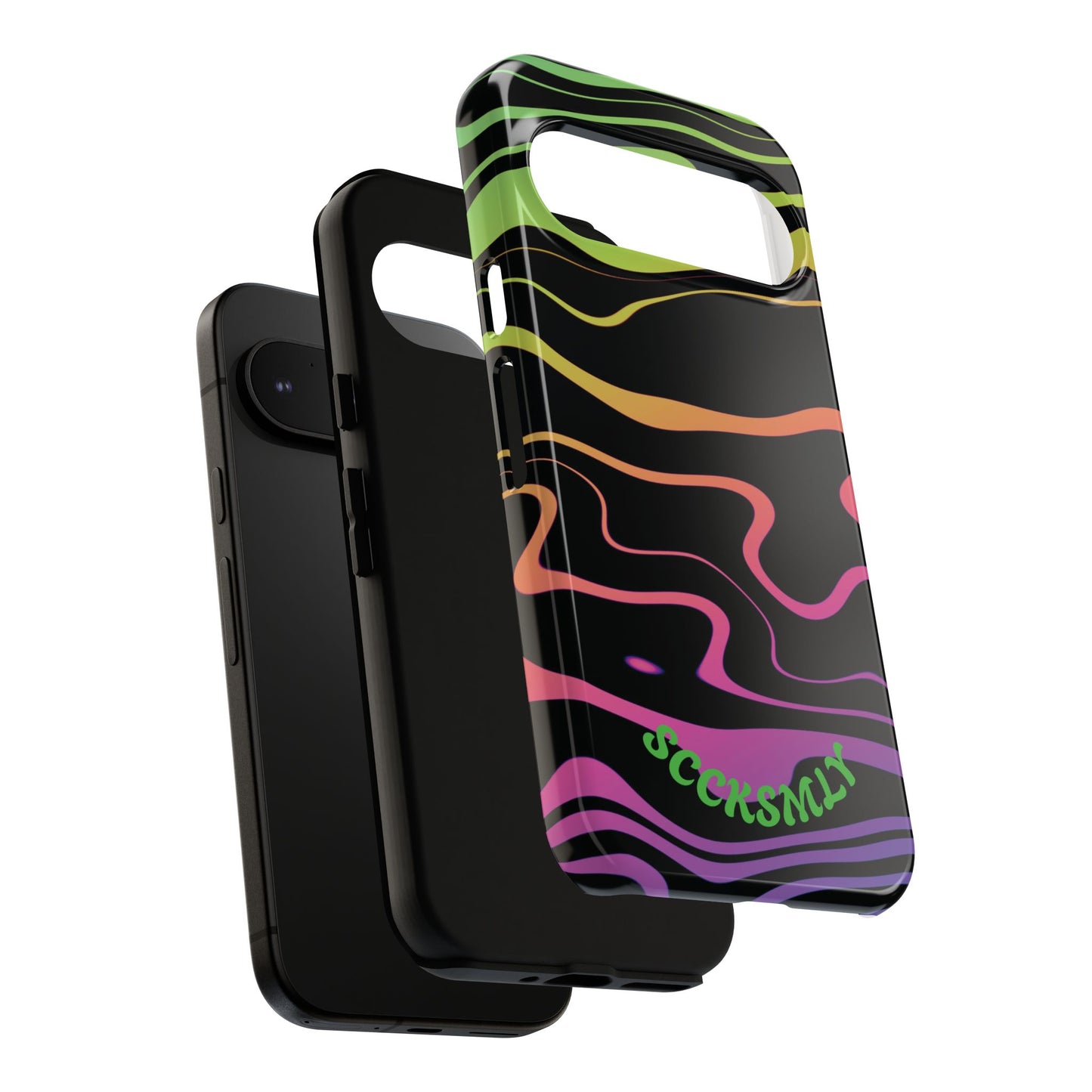 Dark Rainbow Phone Case For Google Pixel
