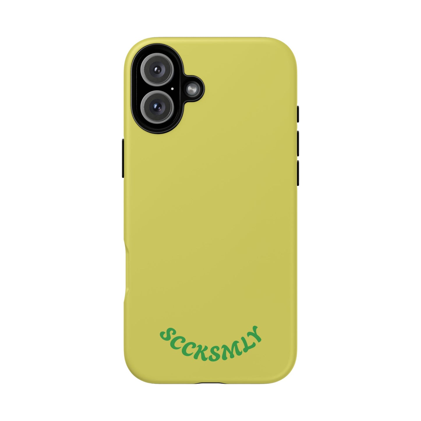 SOLID Lemon Pop Tough Case for Apple