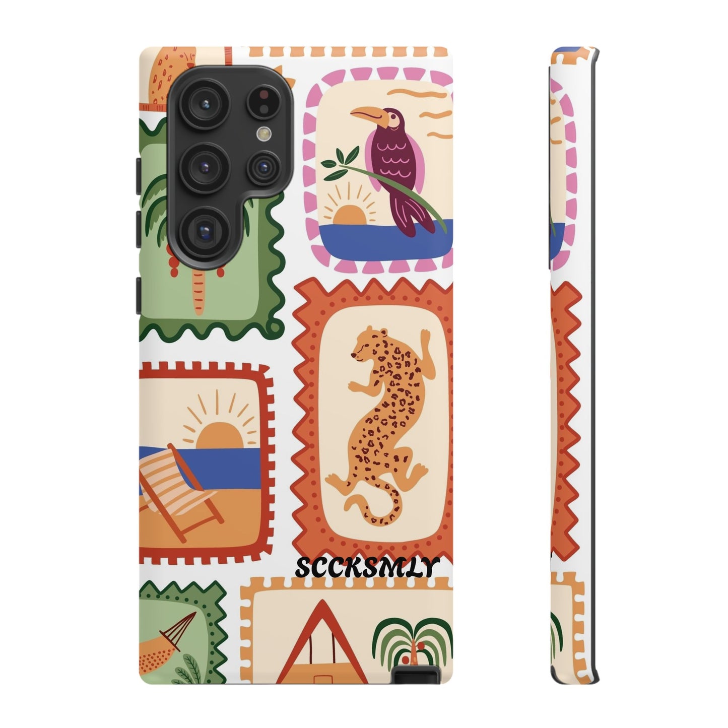 Tropical Print Phone Case for Samsung