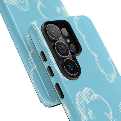 Comic Dot Sky Tough Phone Case for Samsung