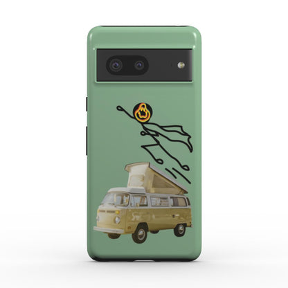 Green Superhero SMLY MagSafe Tough Phone Case For Google Pixel 10, 10 pro & 10 pro XL
