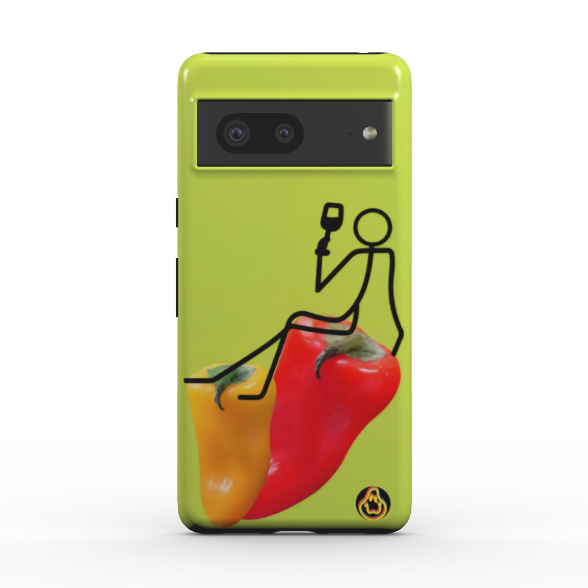 Veggie Vixen in Lime Tough Phone Case For Google Pixel 10, 10 pro & 10 pro XL