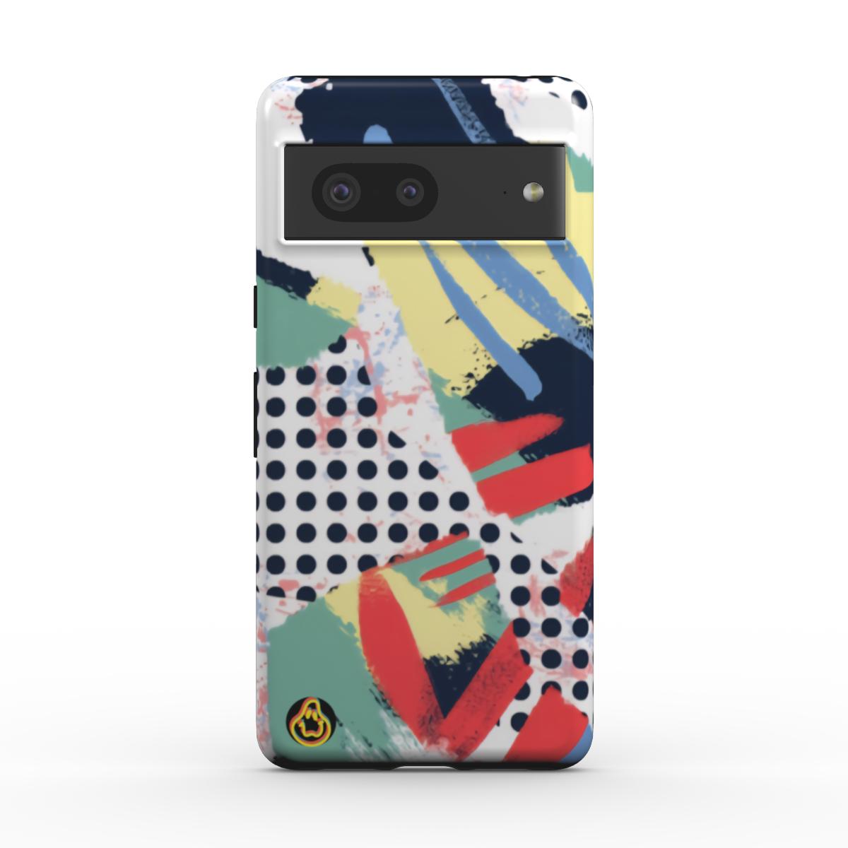 Abstract Freestyle Tough Phone Case For Google Pixel 10, 10 pro & 10 pro XL