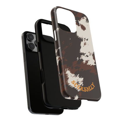 Sooo Cowboy Orange Tough Phone Case for Apple