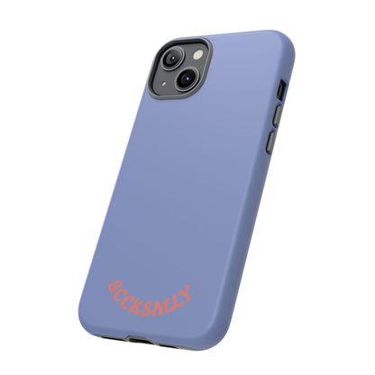 Periwinkle Blue Tough Phone Case for Apple