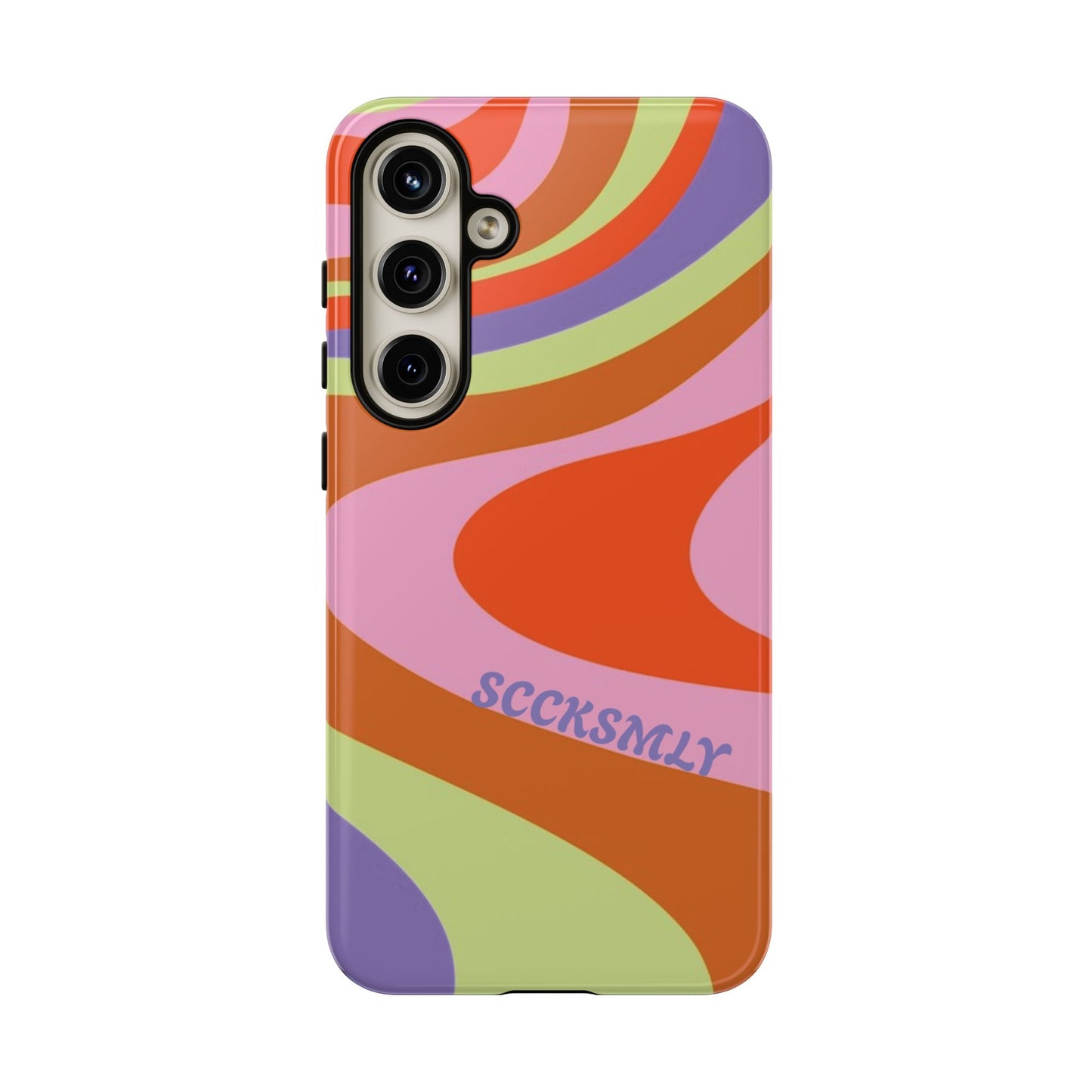 Curvy Swirl Phone Case for Samsung