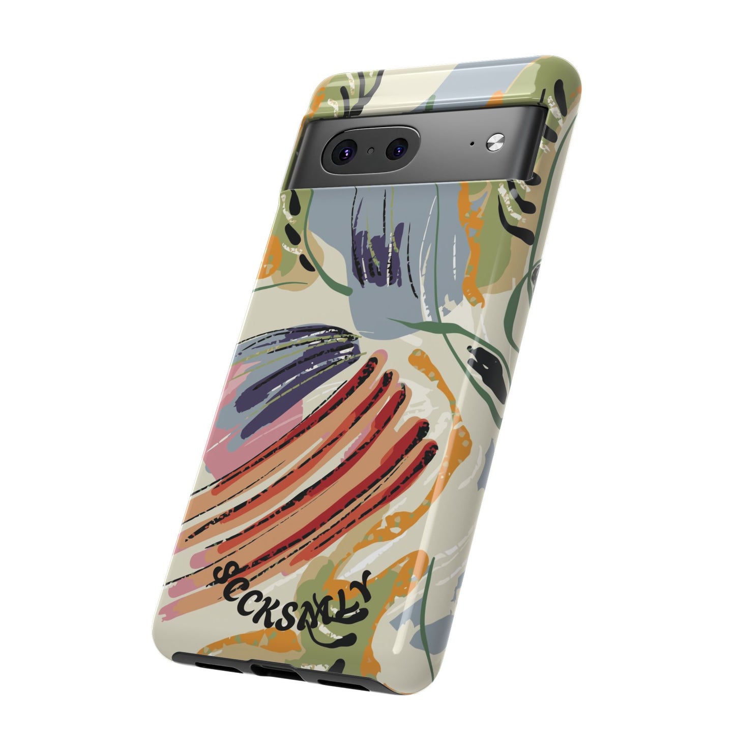 Botanical Strokes Palette Tough Phone Case for Google Pixel