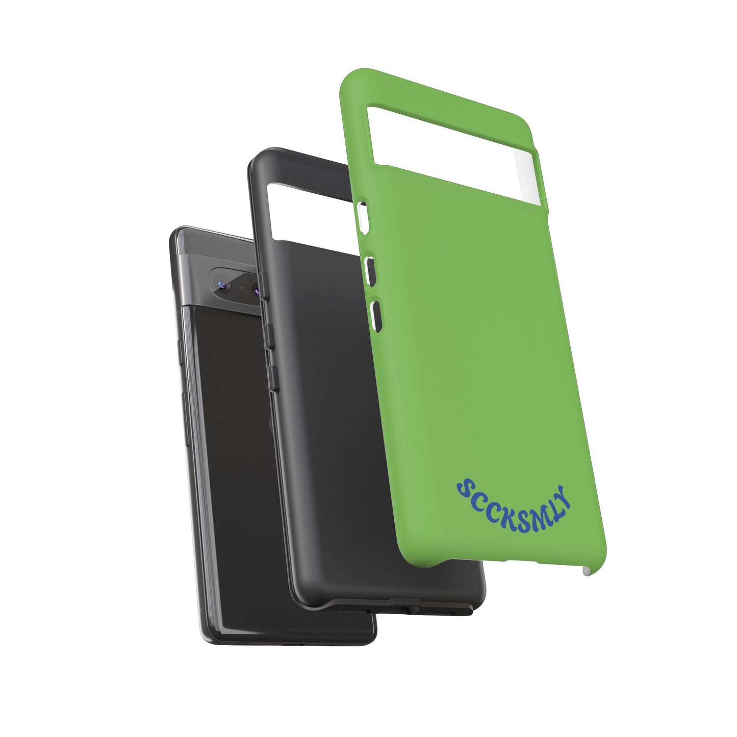 SOLID Matcha Moss Tough Phone Case for Google Pixel
