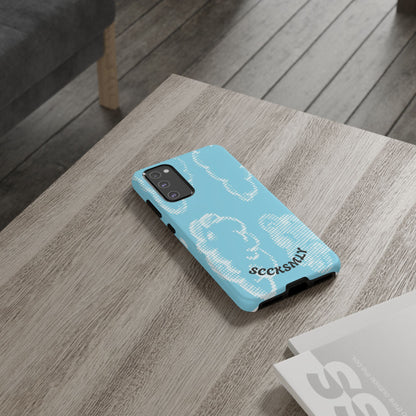 Comic Dot Sky Tough Phone Case for Samsung