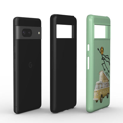 Green Superhero SMLY MagSafe Tough Phone Case For Google Pixel 10, 10 pro & 10 pro XL