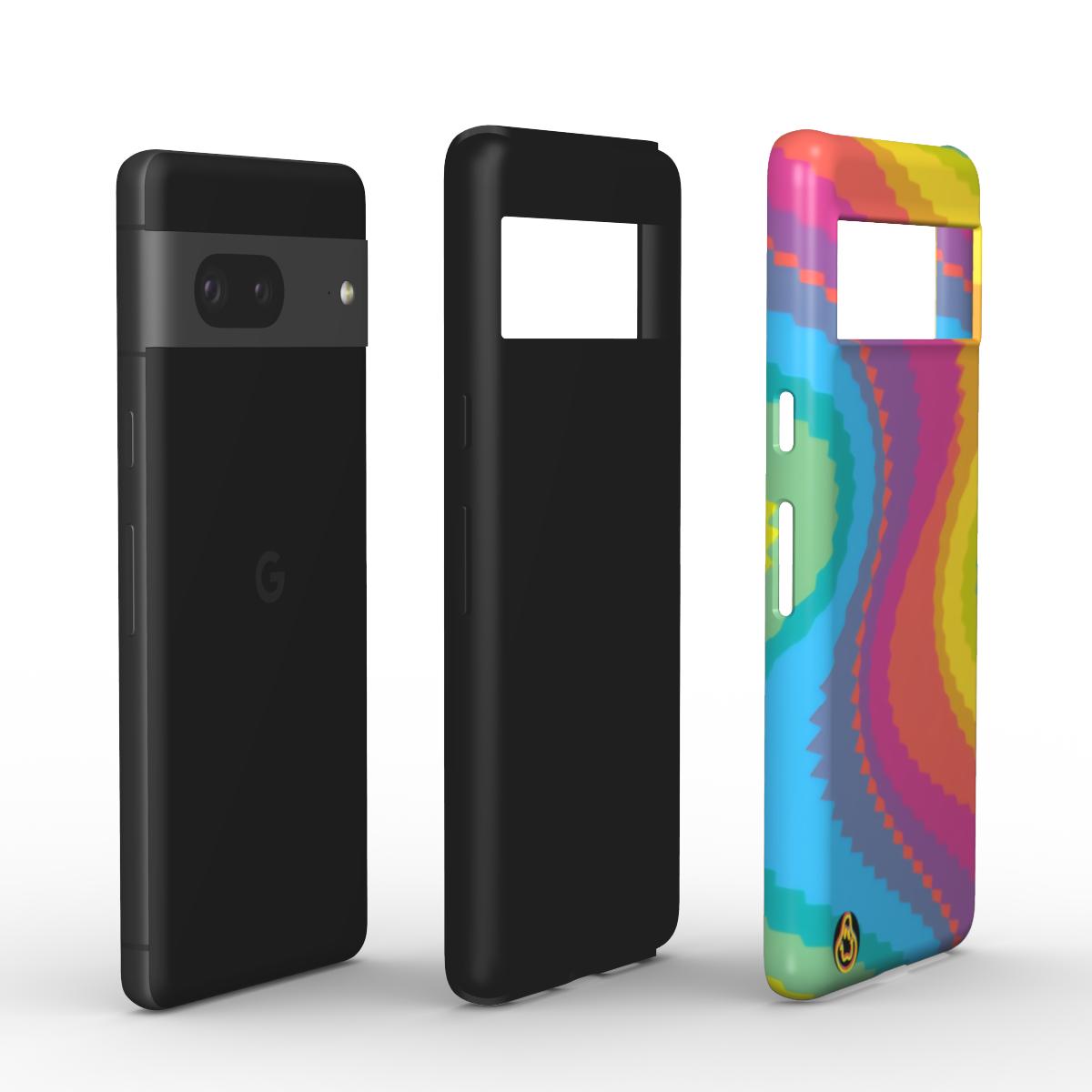 Aurora Wave Tough Phone Case For Google Pixel 10, 10 pro & 10 pro XL