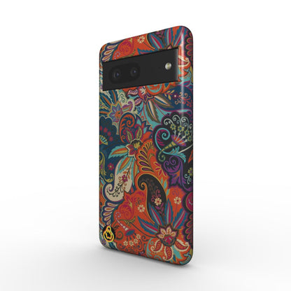 Rainbow Paisley Tough Phone Case For Google Pixel 10, 10 pro & 10 pro XL