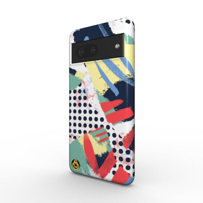 Abstract Freestyle Tough Phone Case For Google Pixel 10, 10 pro & 10 pro XL