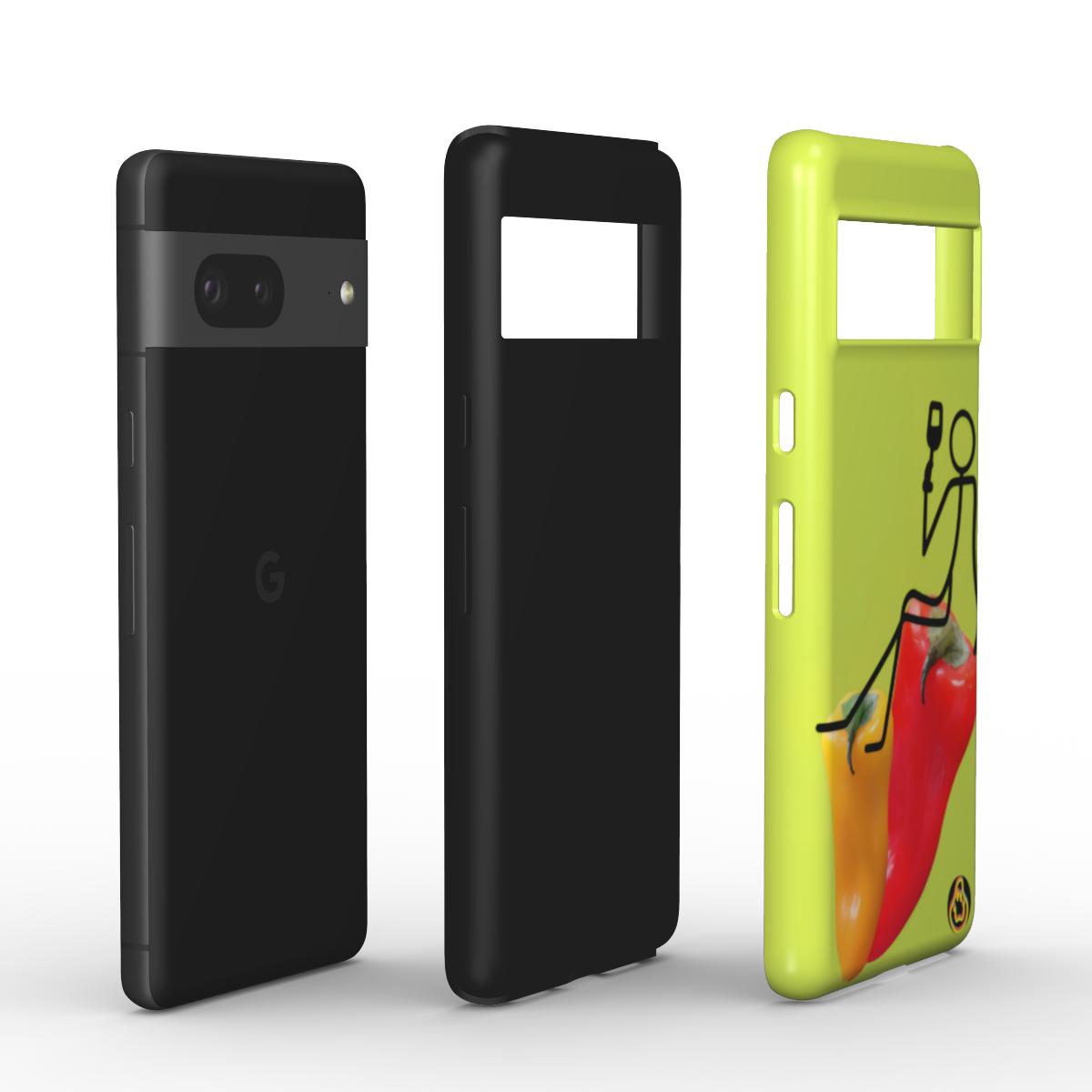 Veggie Vixen in Lime Tough Phone Case For Google Pixel 10, 10 pro & 10 pro XL