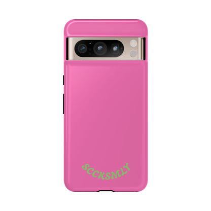 SOLID Sweet Static Pink Tough Case for Google Pixel