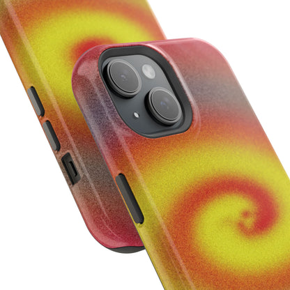 Toxic Spiral Tough Phone Case for Apple