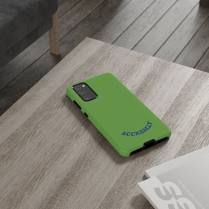 SOLID Matcha Moss Tough Case for Samsung