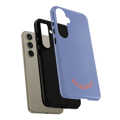 Periwinkle Blue Tough Phone Case for Samsung