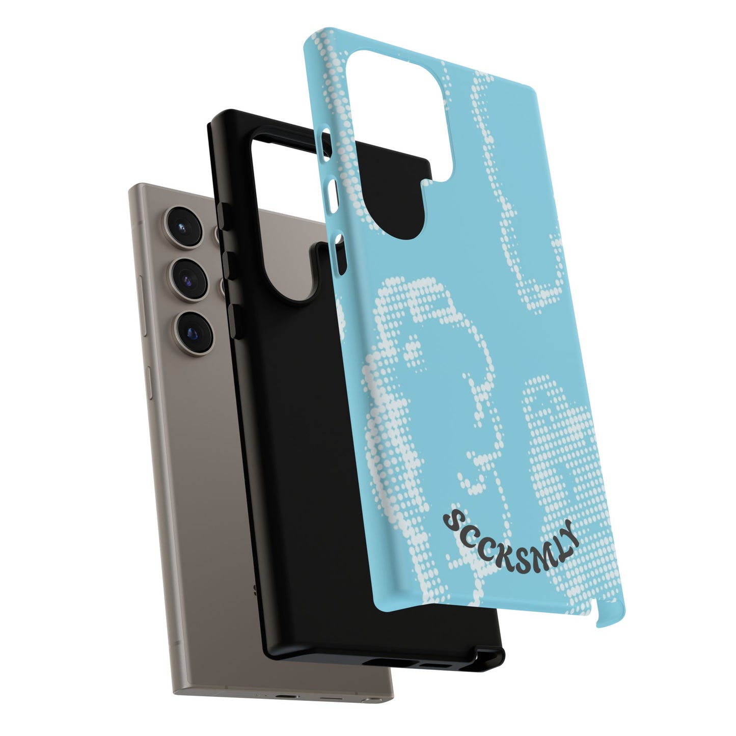 Comic Dot Sky Tough Phone Case for Samsung