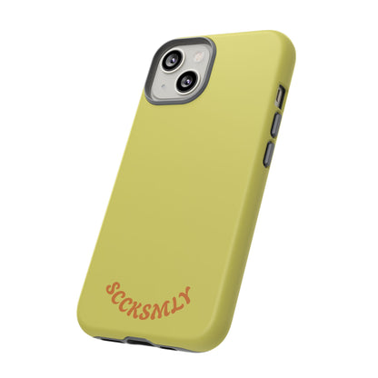 SOLID Lemon Dijon Glaze Tough Case for Apple