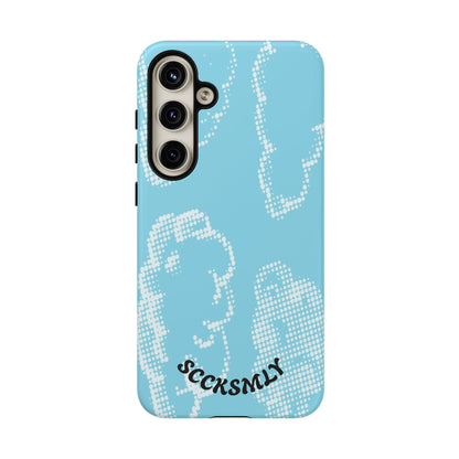 Comic Dot Sky Tough Phone Case for Samsung