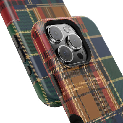 Heritage Hues Patchwork Tough Phone Case for Apple