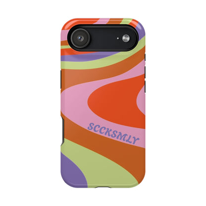Curvy Swirl Phone Case for Apple