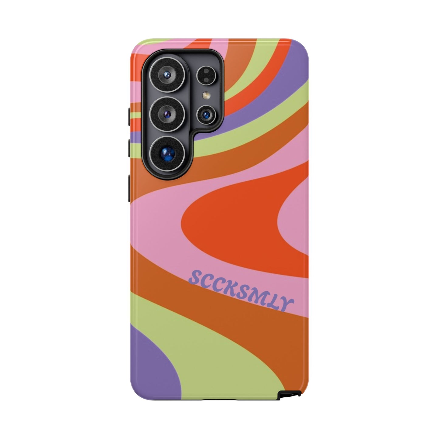 Curvy Swirl Phone Case for Samsung