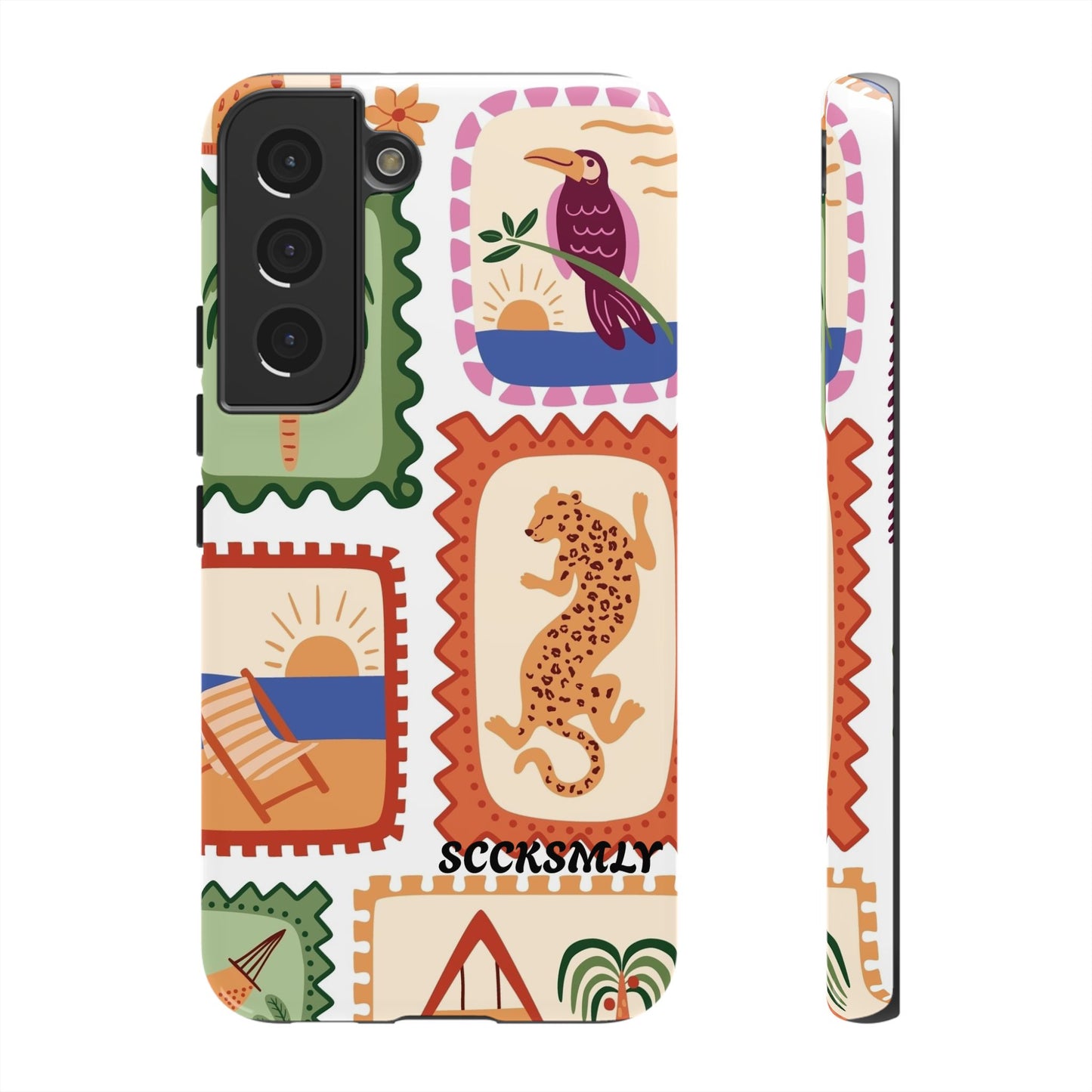 Tropical Print Phone Case for Samsung