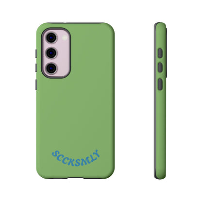 SOLID Sour Lime Tough Case for Samsung