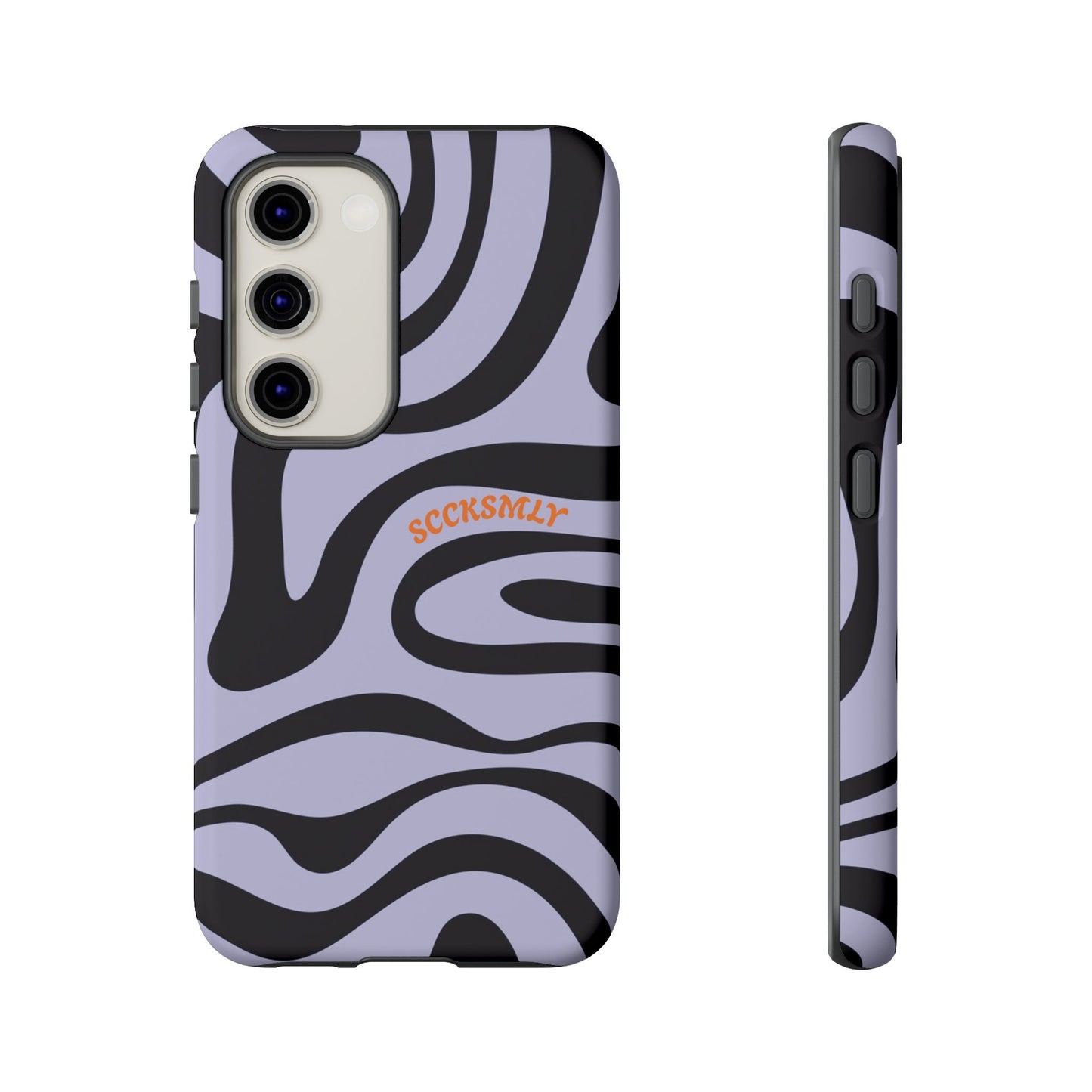 Purple Swirl Phone Case for Samsung