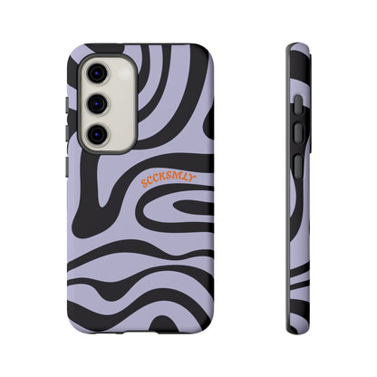 Purple Swirl Phone Case for Samsung