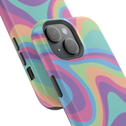 Pastel Swirl Phone Case for Apple