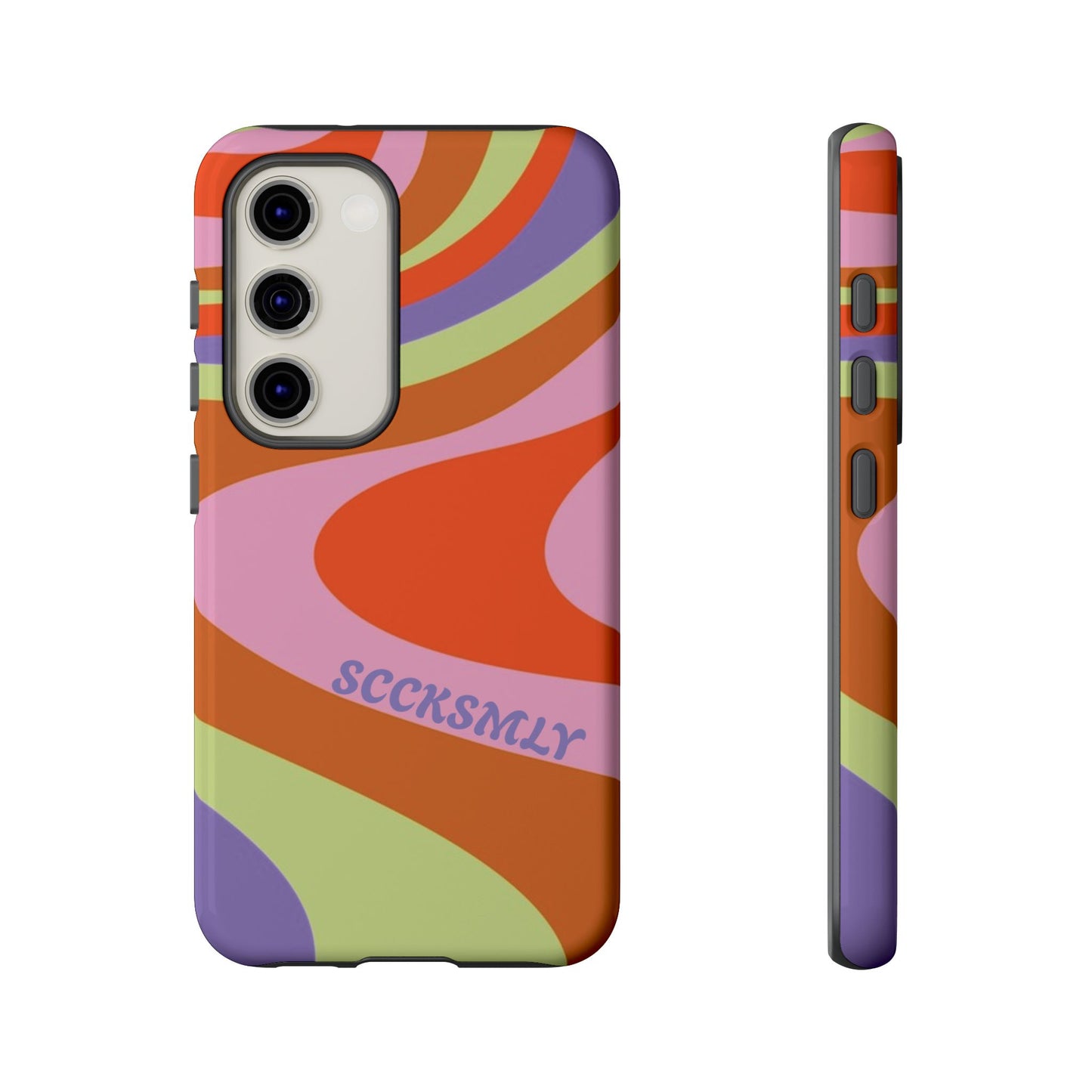Curvy Swirl Phone Case for Samsung