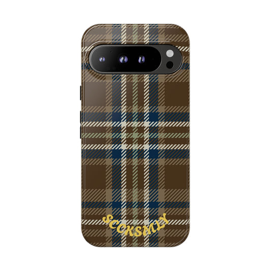 Earth and Sky Plaid Phone Case for Google Pixel