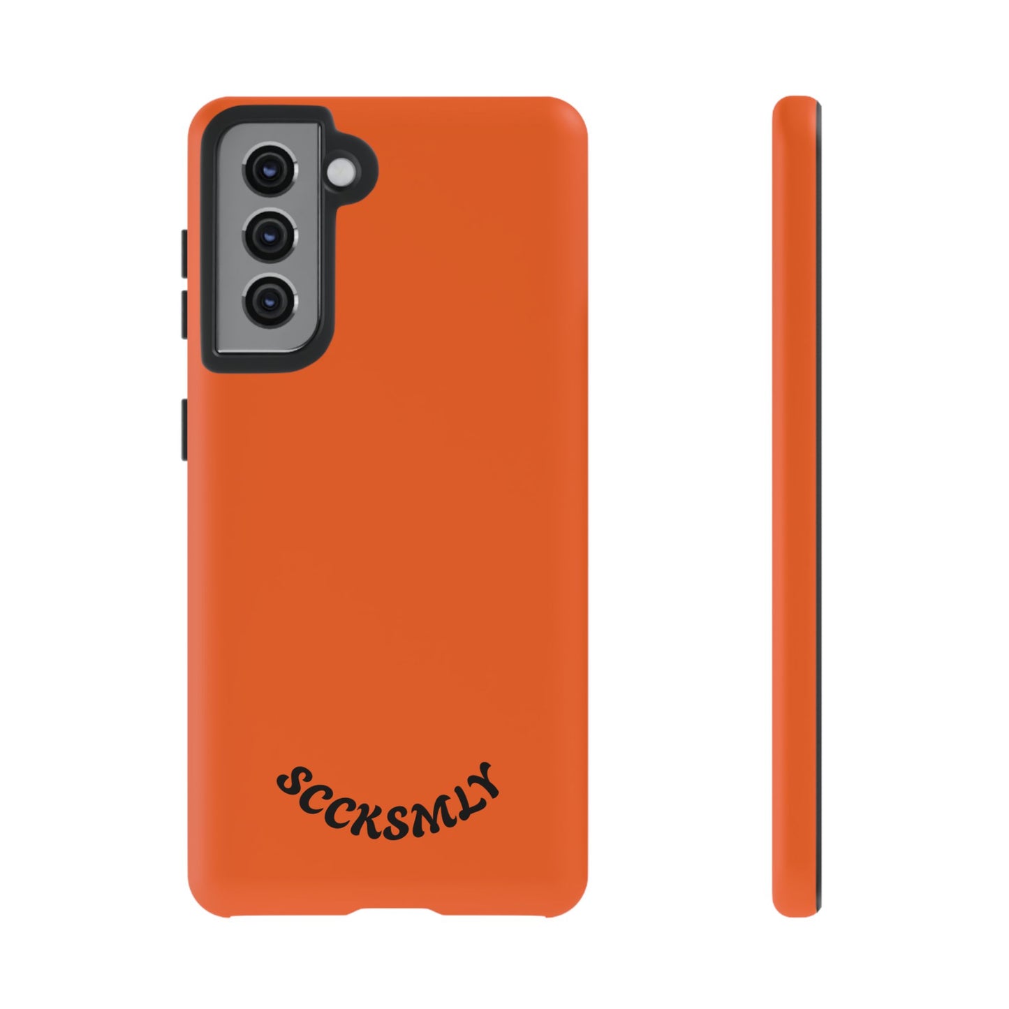 SOLID Tangerine Tough Case for Samsung