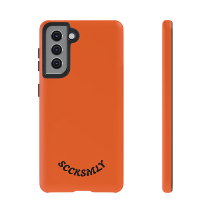 SOLID Tangerine Tough Case for Samsung