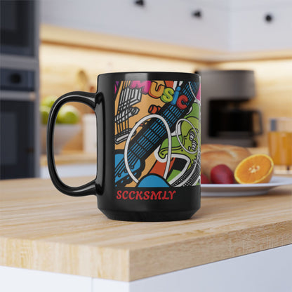Mug KaleidoWoah 15oz — Black