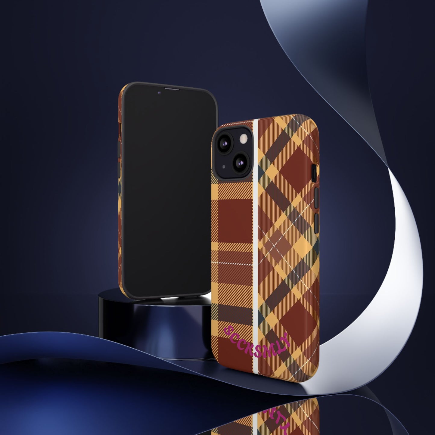 Autumn Plaid Phone Case for Apple