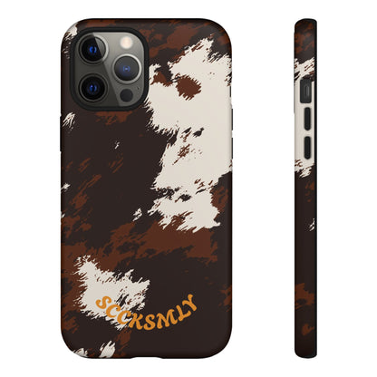 Sooo Cowboy Orange Tough Phone Case for Apple