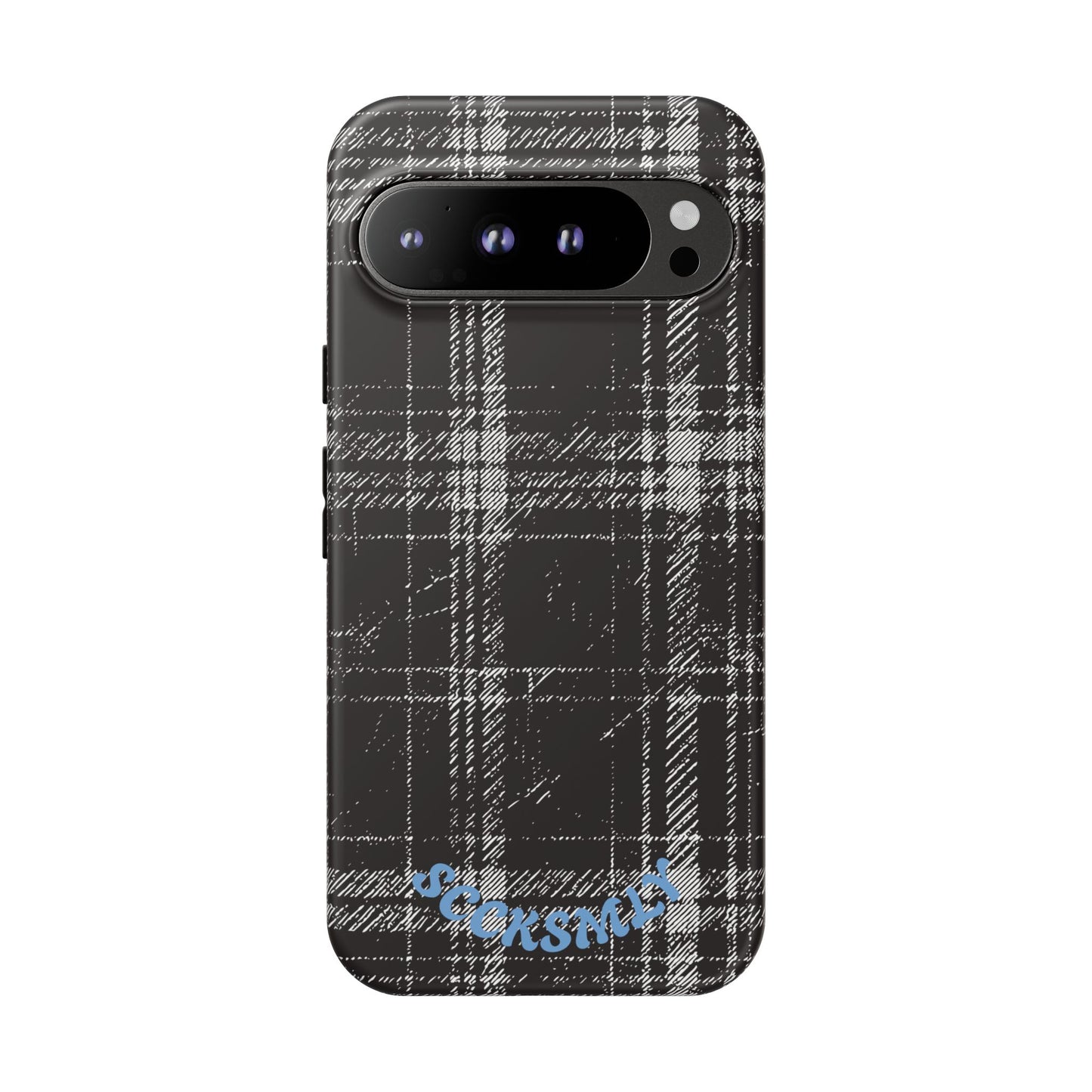 Smoky Grungy Plaid Phone Case for Google Pixel